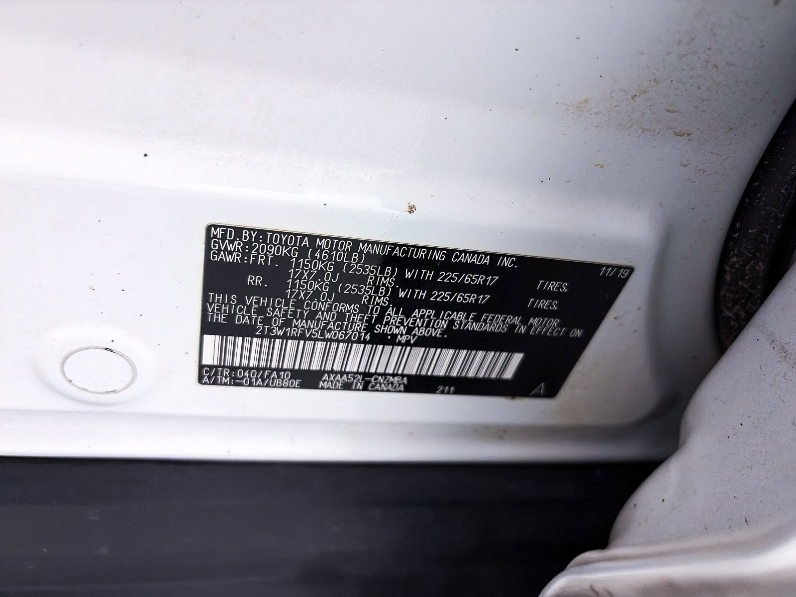 Used 2020 Toyota RAV4 XLE w/ Convenience Package image 32