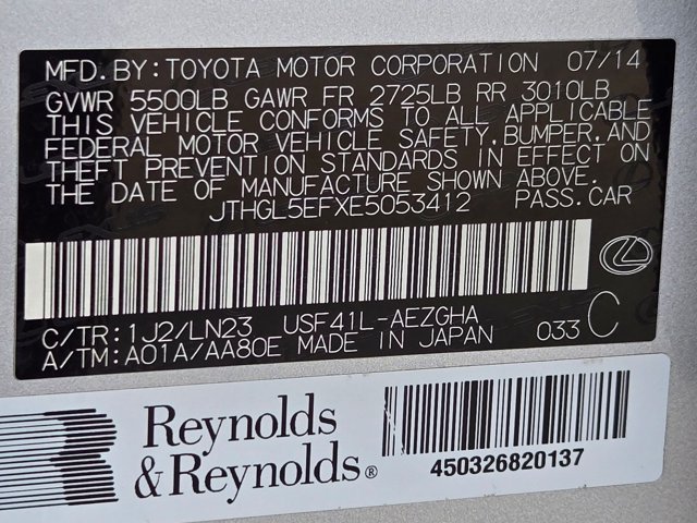Used 2014 Lexus LS 460 L RWD image 25