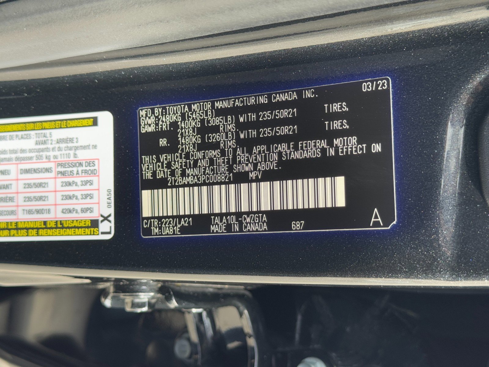 Used 2023 Lexus RX 350 Luxury w/ Cold Area Package image 47