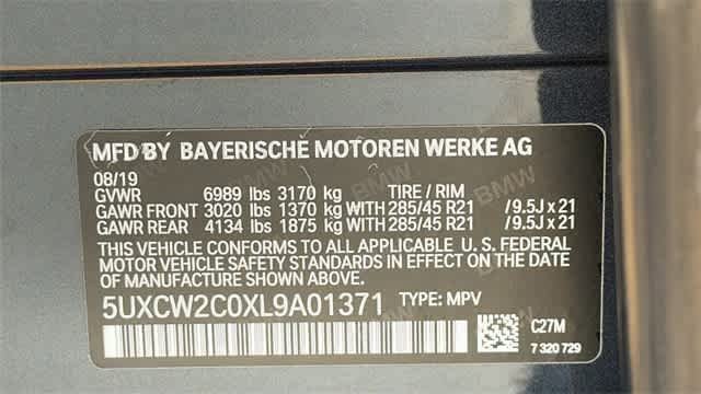 Used 2020 BMW X7 xDrive40i w/ Premium Package AWD/4WD image 11