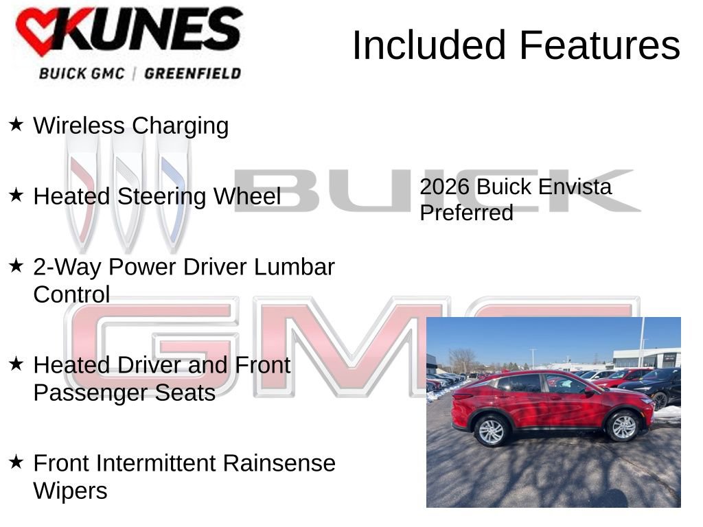 New 2026 Buick Envista Preferred w/ Convenience I Package image 4