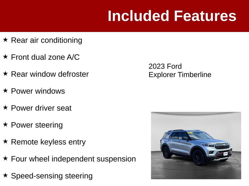 Used 2023 Ford Explorer Timberline AWD/4WD image 4