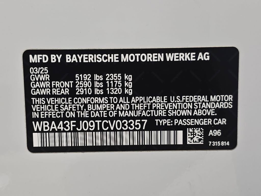 Used 2026 BMW 530i w/ M Sport Package image 34