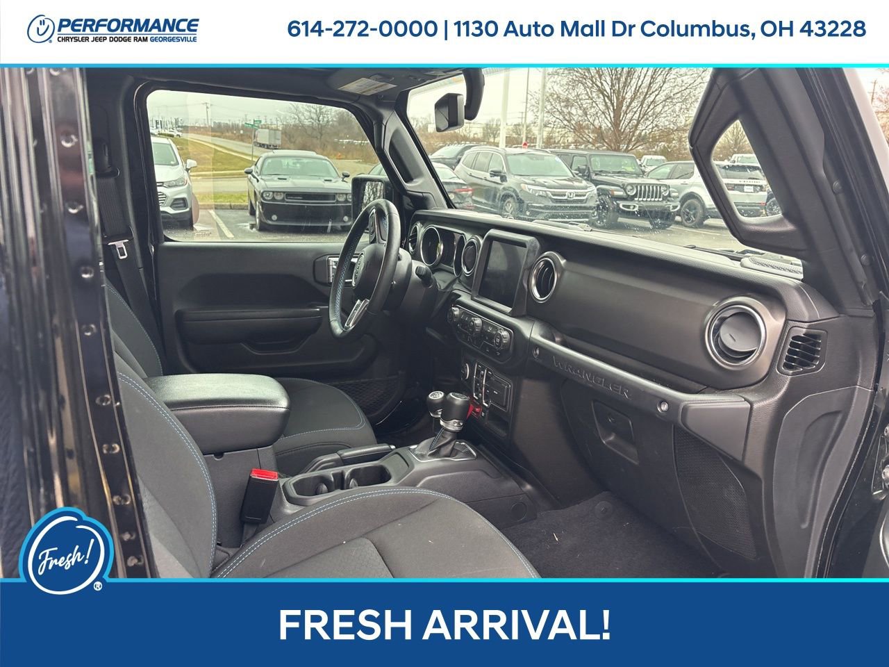 Used 2023 Jeep Wrangler Unlimited Rubicon 4xe w/ Cold Weather Group image 16