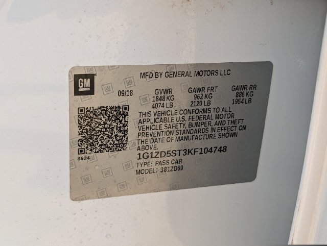 Used 2019 Chevrolet Malibu LT FWD image 28