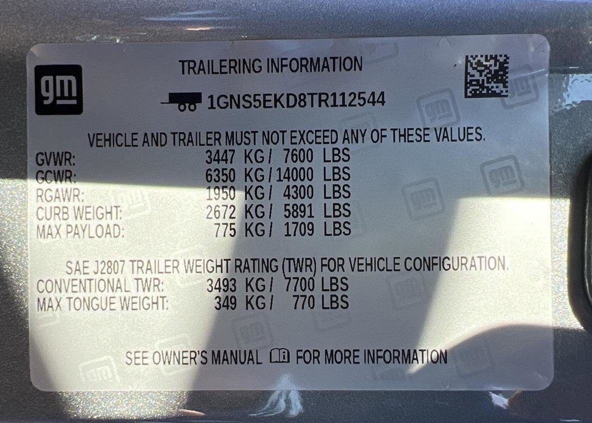 New 2026 Chevrolet Suburban RST w/ Comfort Package image 33