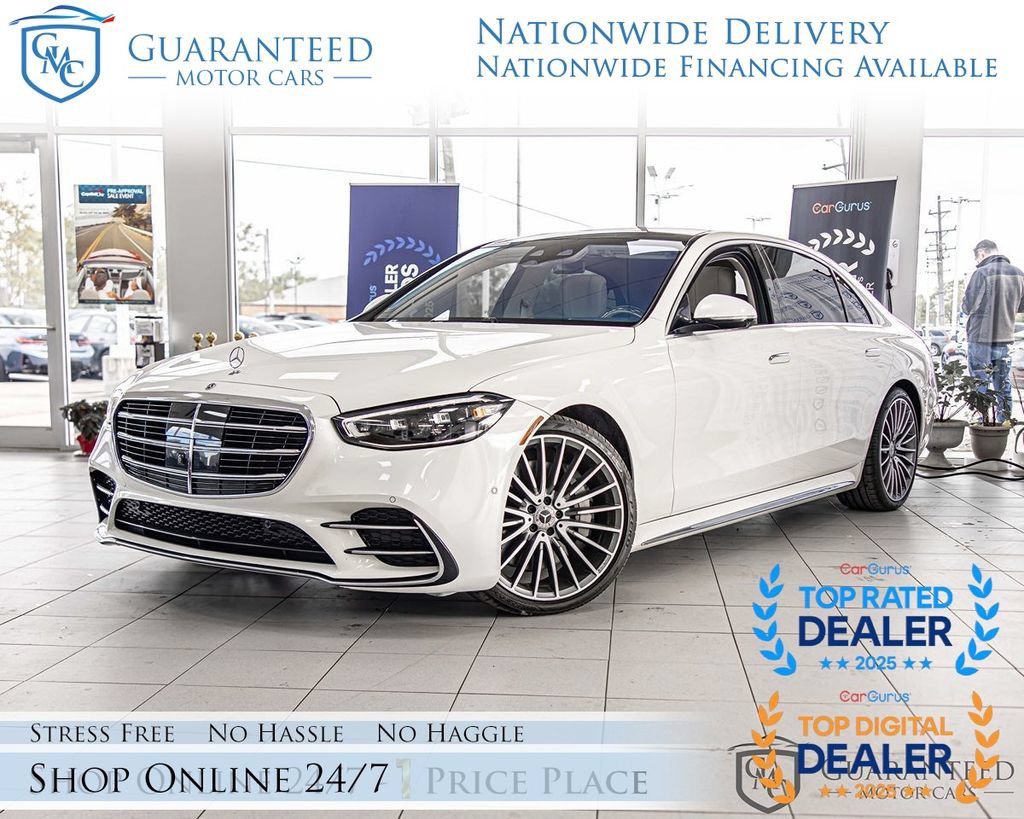 Used 2023 Mercedes-Benz S 500 4MATIC w/ AMG Line image 1