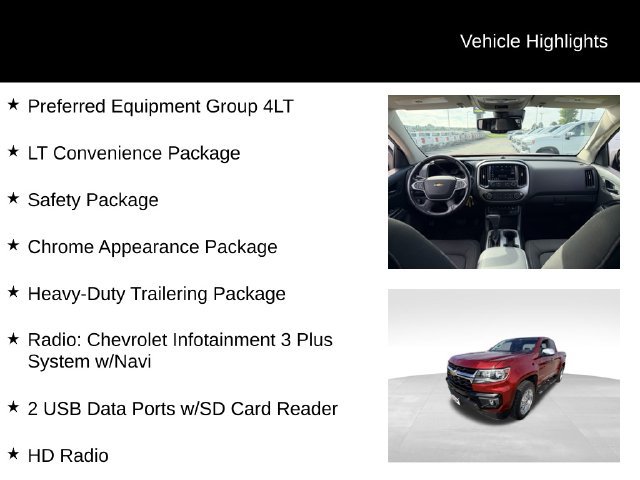 Used 2021 Chevrolet Colorado LT w/ Safety Package AWD/4WD image 10