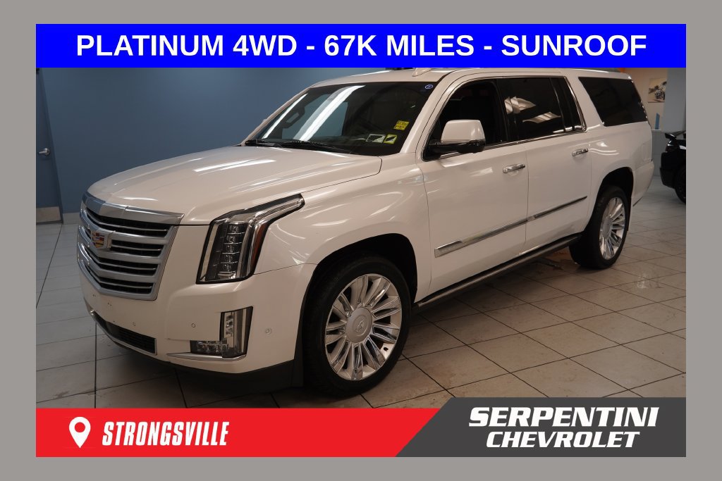 Used 2017 Cadillac Escalade ESV Platinum AWD/4WD image 1