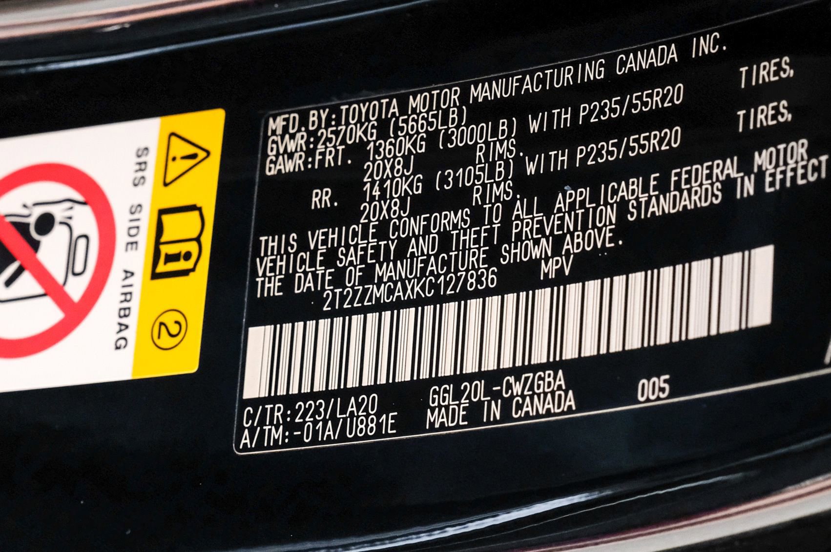 Used 2019 Lexus RX 350 FWD w/ Luxury Package image 58