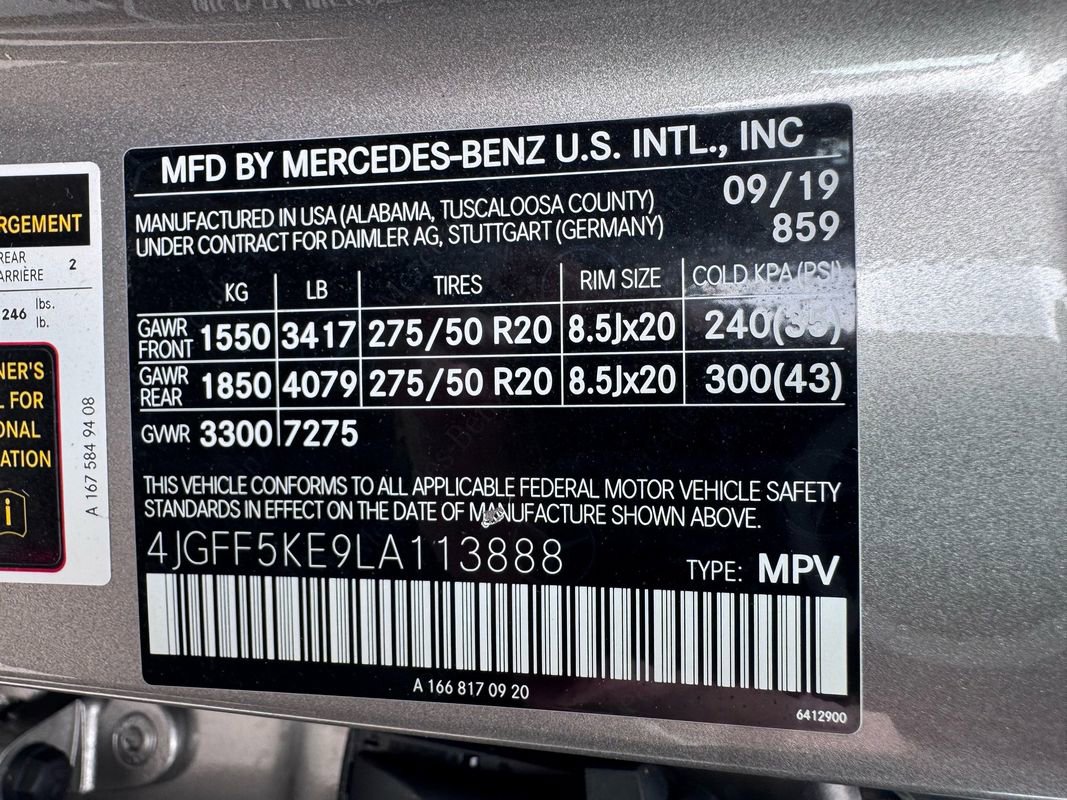 Used 2020 Mercedes-Benz GLS 450 4MATIC image 53