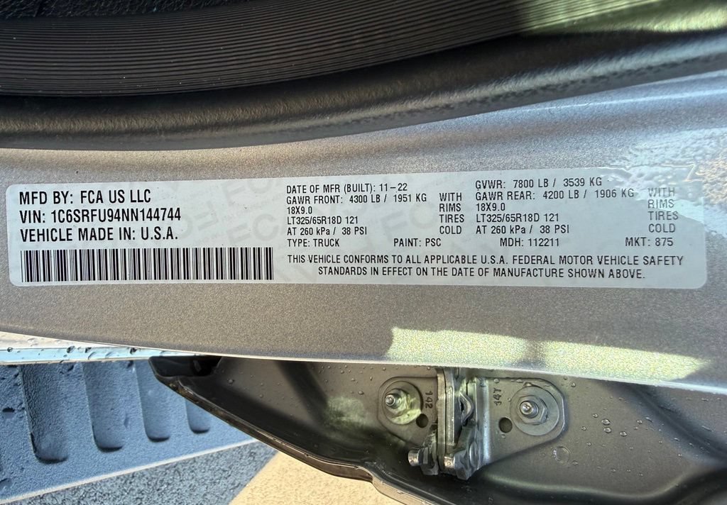 Used 2022 RAM 1500 TRX w/ TRX Level 2 Equipment Group AWD/4WD image 35