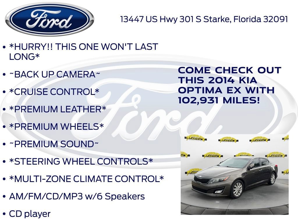 Used 2014 Kia Optima EX image 10