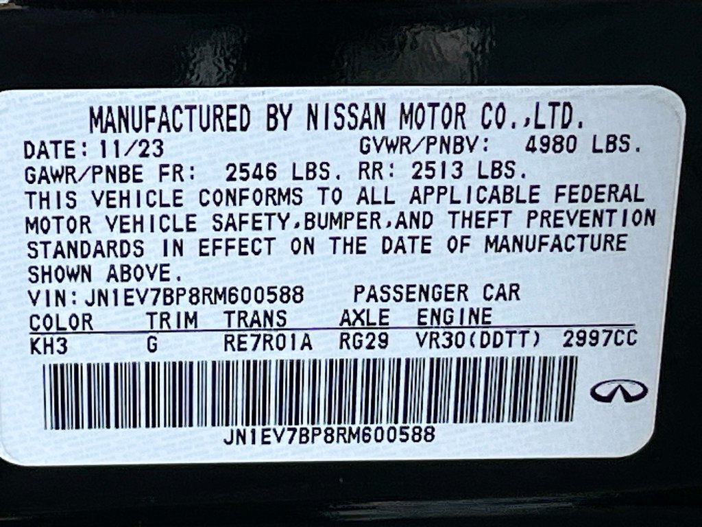 Used 2024 INFINITI Q50 Luxe w/ Cargo Package RWD image 33