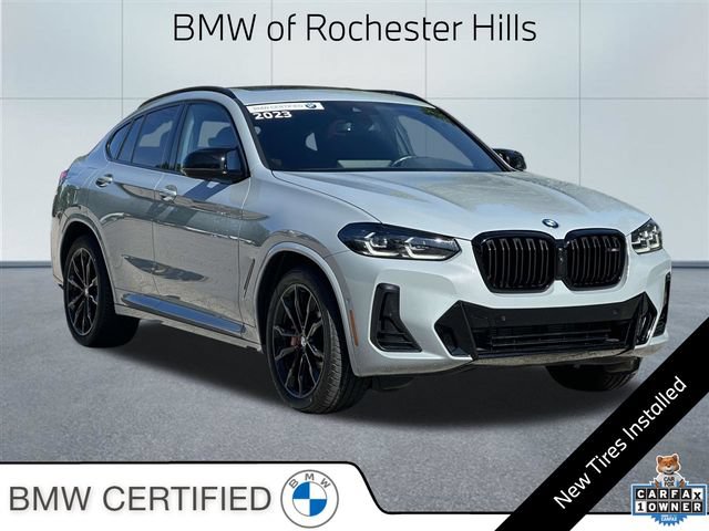 Certified 2023 BMW X4 M40i w/ Parking Assistance Package