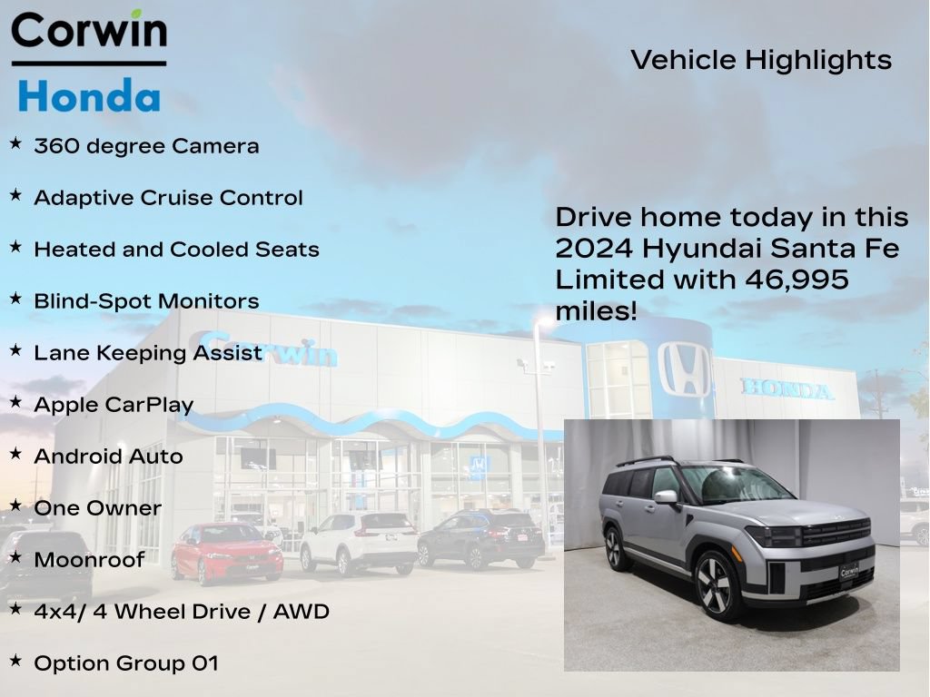 Used 2024 Hyundai Santa Fe Limited AWD/4WD image 6