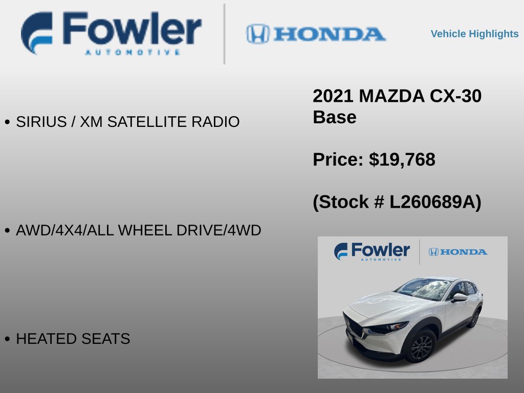 Used 2021 MAZDA CX-30 AWD 2.5 S image 12