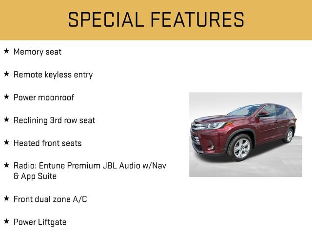 Used 2019 Toyota Highlander Limited AWD/4WD image 12