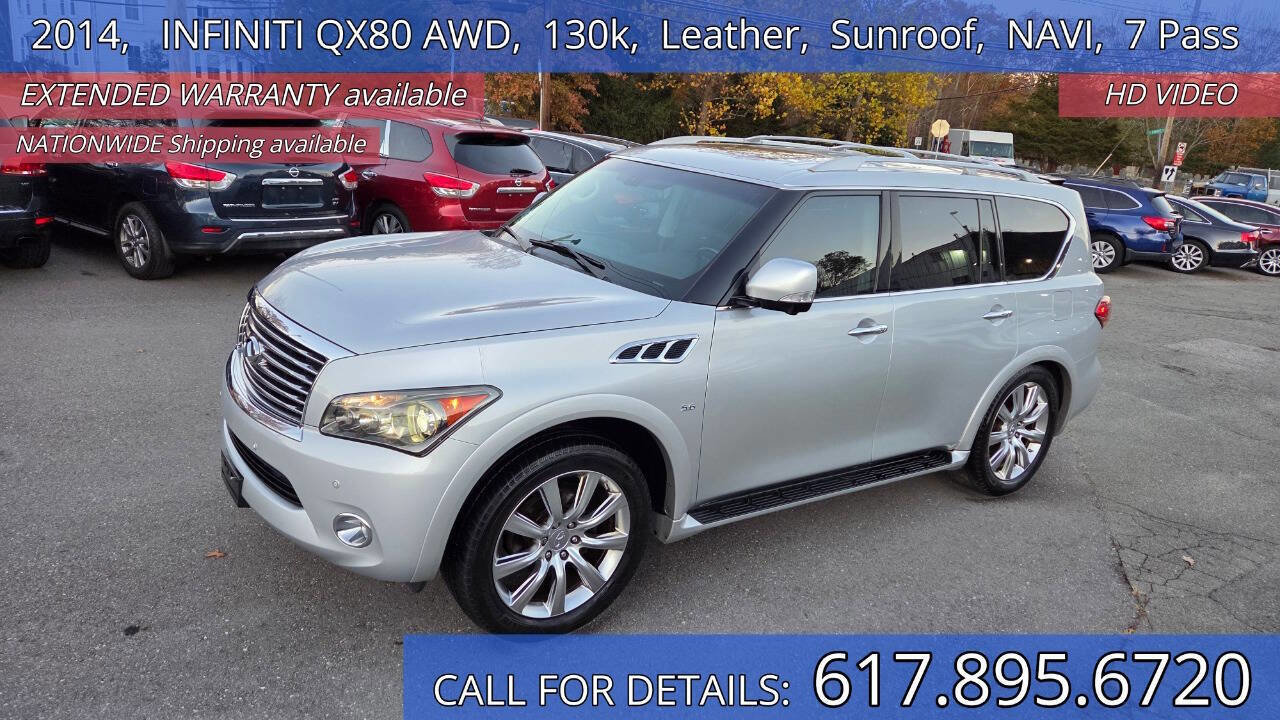 Used 2014 INFINITI QX80 4WD w/ Theater Package