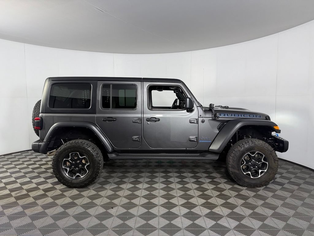 Certified 2023 Jeep Wrangler Unlimited Rubicon 4xe w/ Steel Bumper Group AWD/4WD image 6