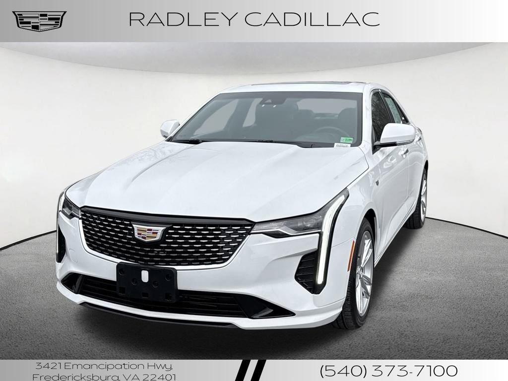 Used 2022 Cadillac CT4 Luxury w/ Sun And Sound Package image 1