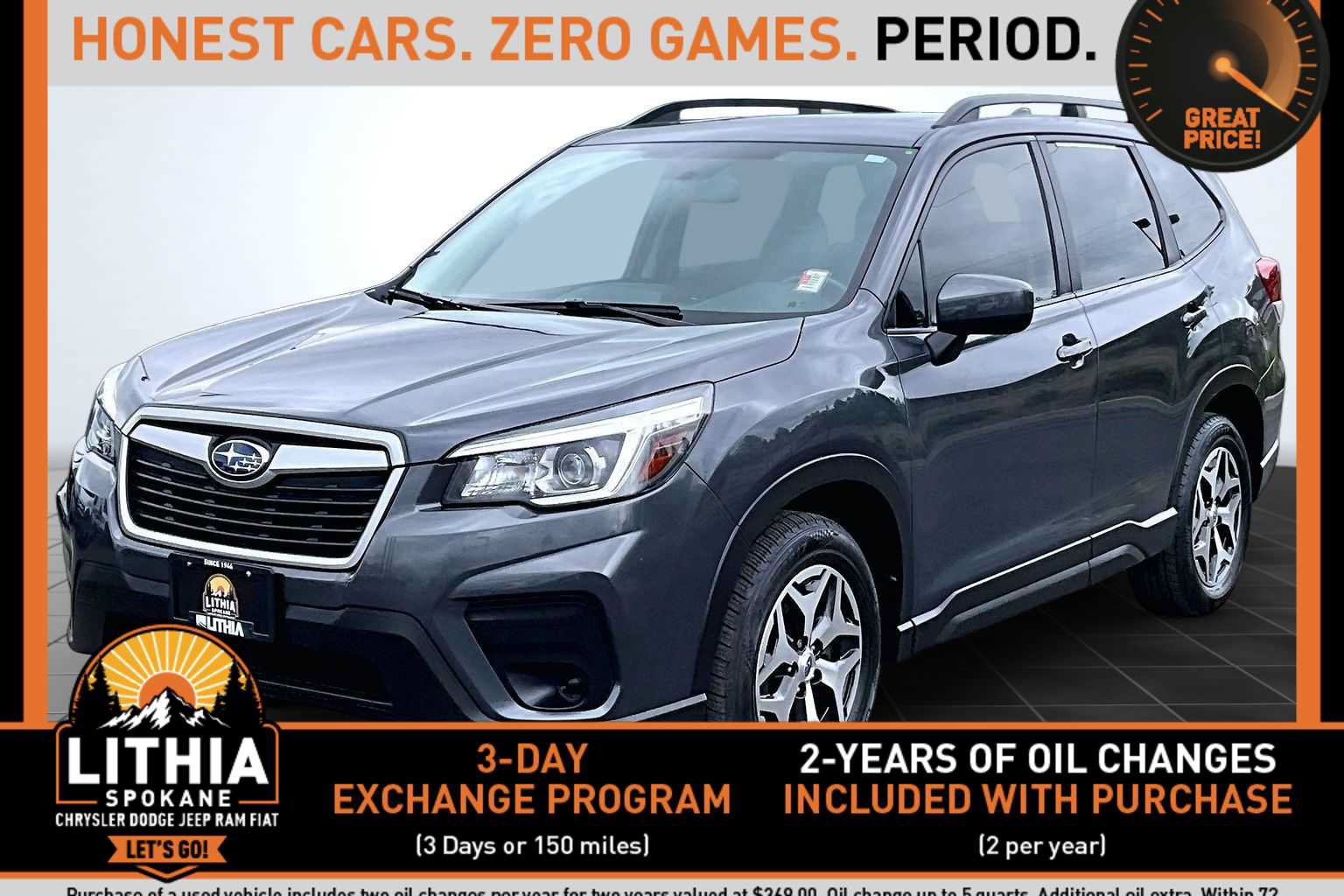 Used 2020 Subaru Forester Premium w/ Popular Package #1 AWD/4WD image 1