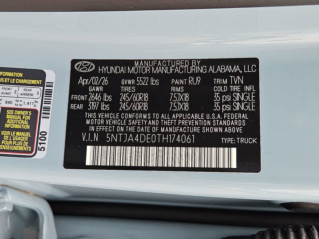New 2026 Hyundai Santa Cruz SE FWD image 23