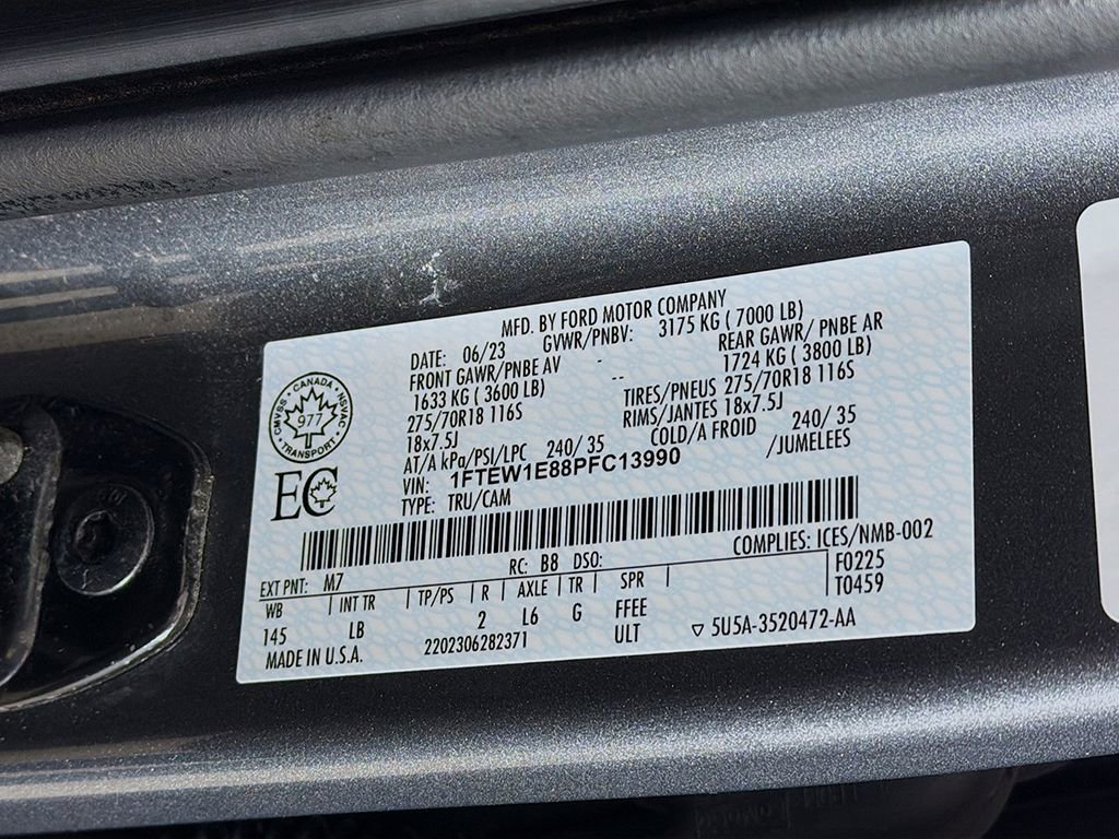 Used 2023 Ford F150 Tremor image 37