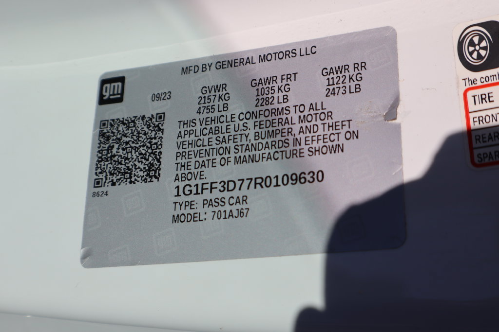 Used 2024 Chevrolet Camaro SS RWD image 34