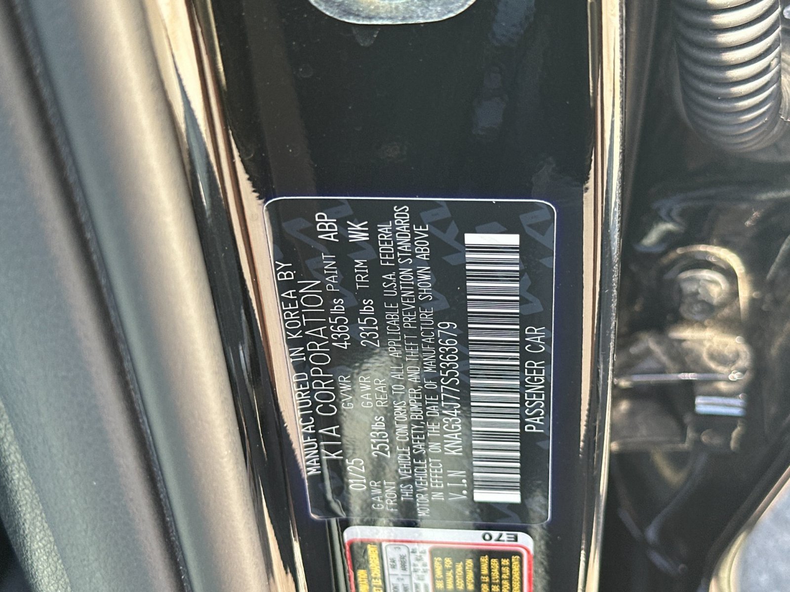 Used 2025 Kia K5 EX FWD image 35