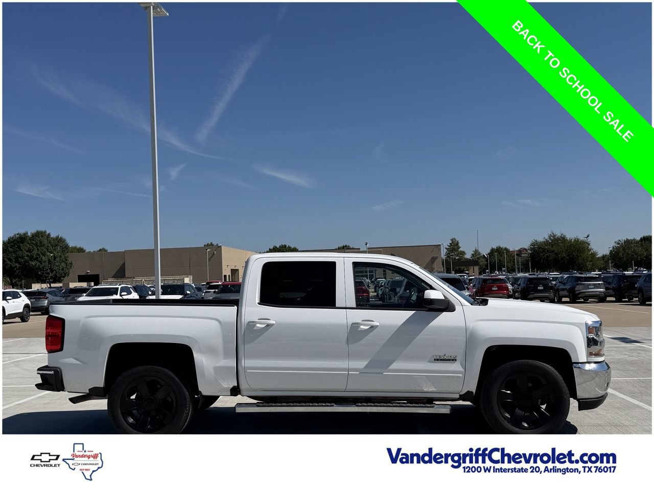 Used 2017 Chevrolet Silverado 1500 LT w/ Texas Edition RWD image 3