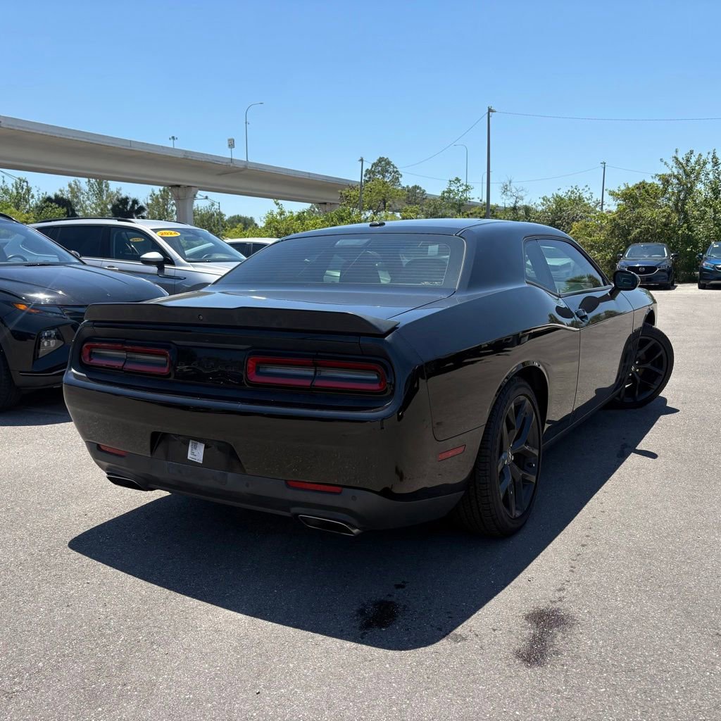 Used 2021 Dodge Challenger R/T w/ Blacktop Package RWD image 3