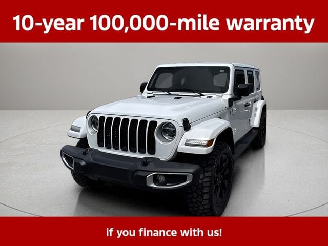 Used 2021 Jeep Wrangler Unlimited Sahara w/ Cold Weather Group AWD/4WD image 9