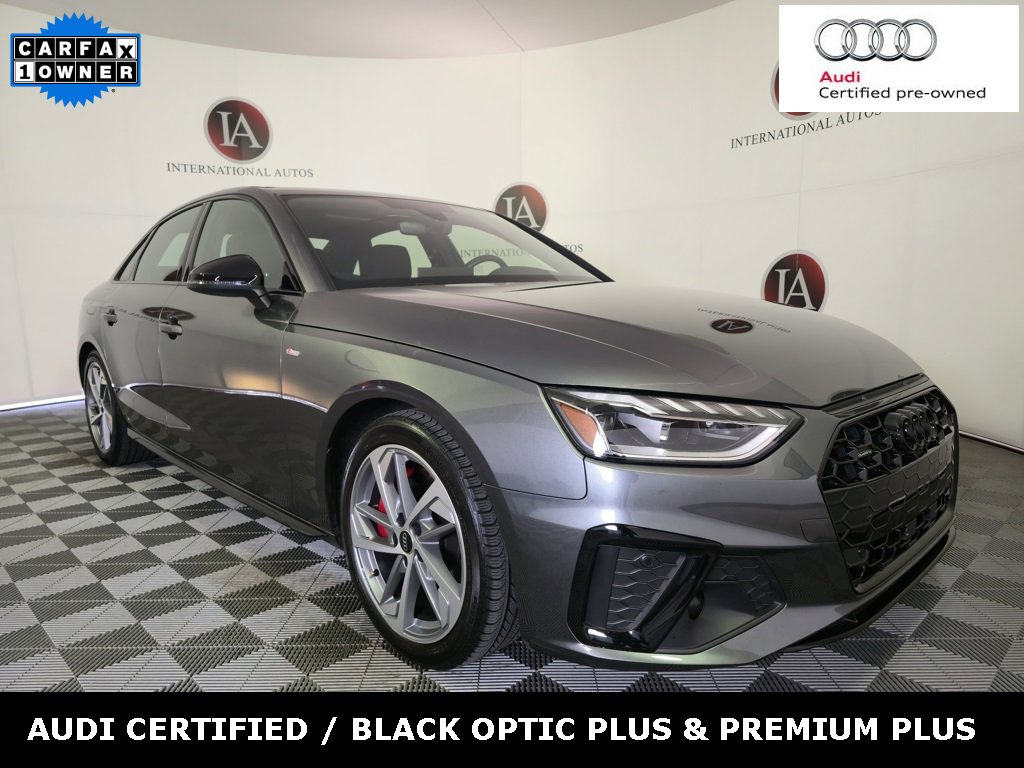 Certified 2024 Audi A4 2.0T Premium Plus w/ Premium Plus Package