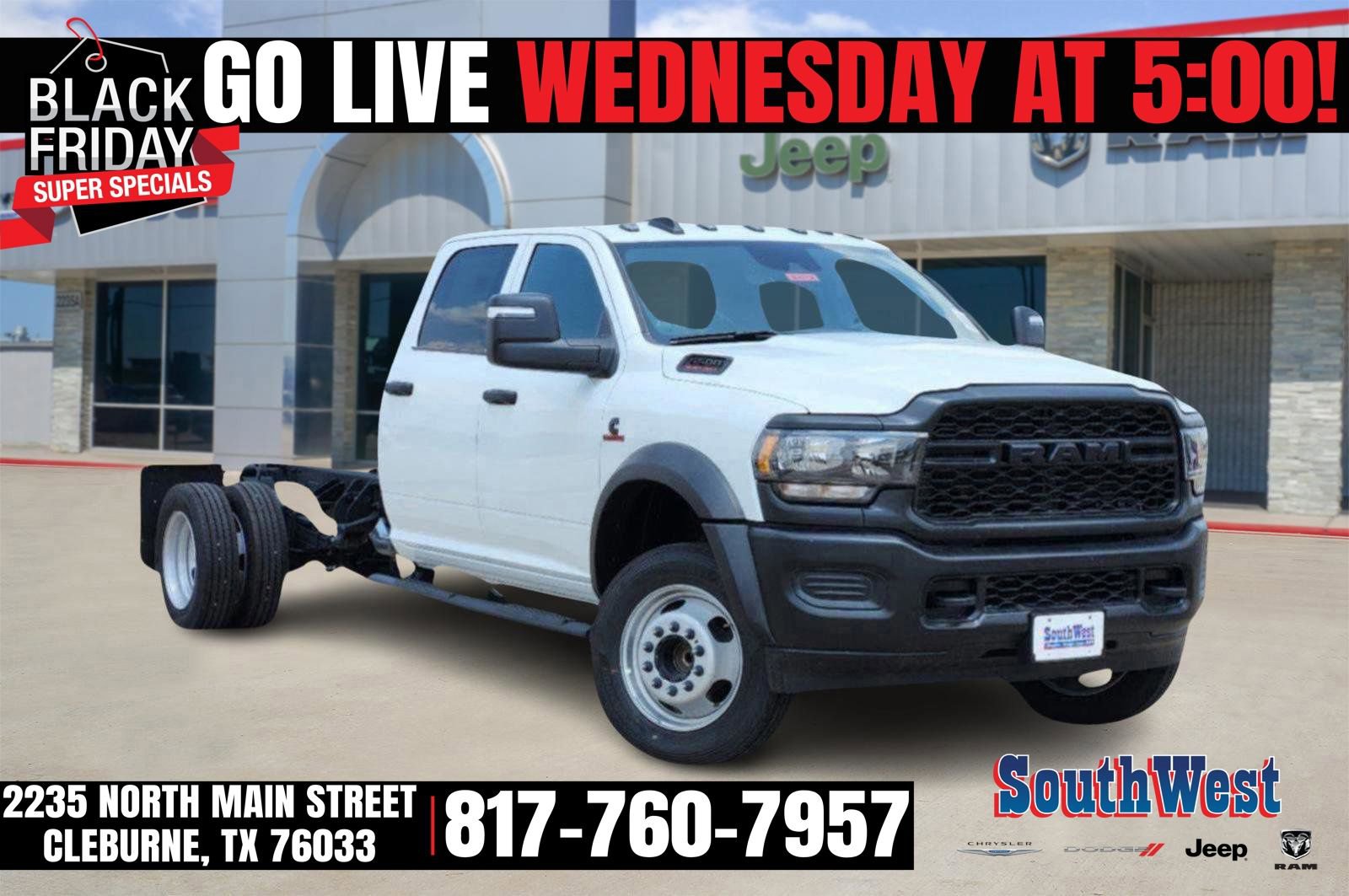 New 2024 RAM 5500 Tradesman w/ Safety Group