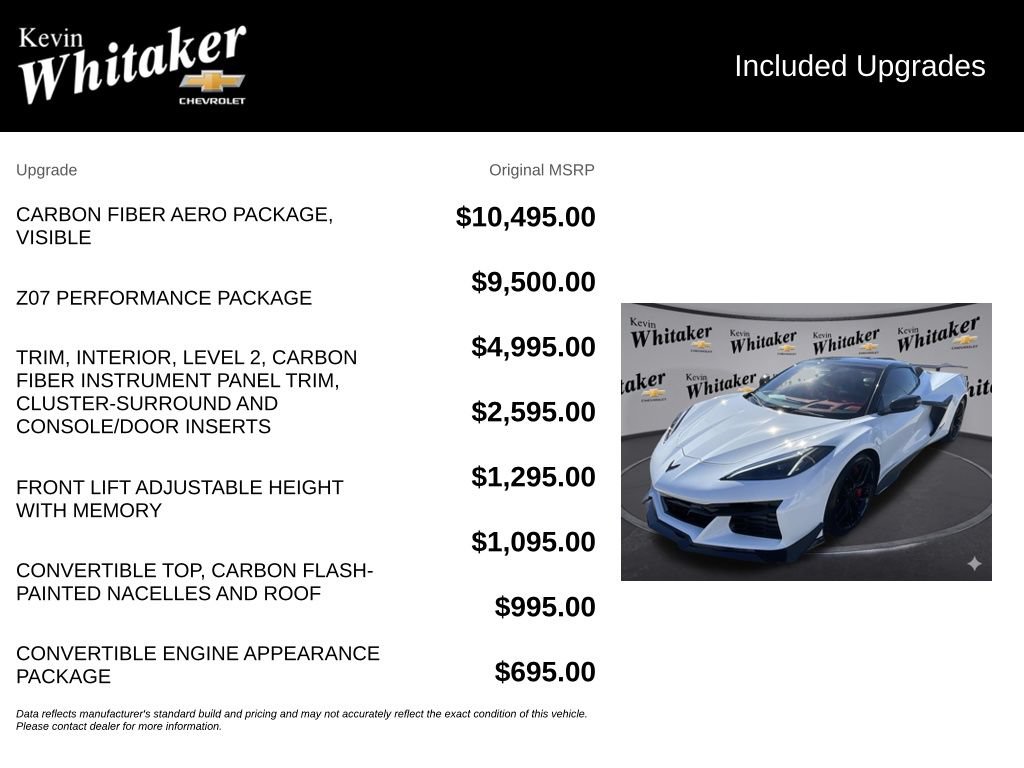 Used 2026 Chevrolet Corvette Z06 RWD image 35