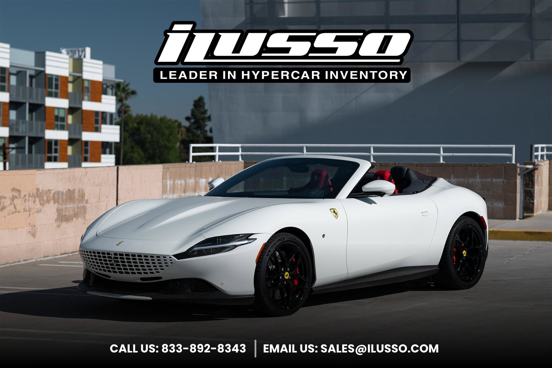 Used 2025 Ferrari Roma Spider RWD image 1