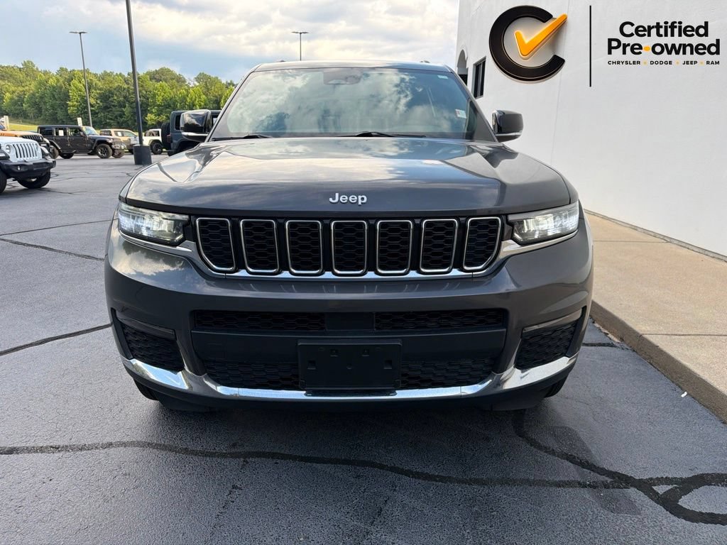 Certified 2025 Jeep Grand Cherokee L Limited w/ Trailer Tow Package RWD image 12