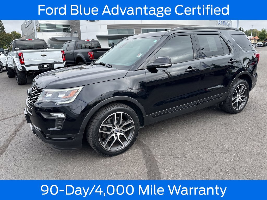 Certified 2019 Ford Explorer Sport w/ Equipment Group 401A AWD/4WD image 3