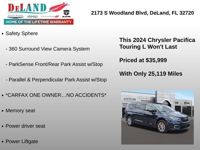 Used 2024 Chrysler Pacifica Touring-L AWD/4WD image 6