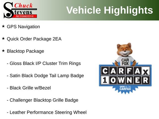Used 2023 Dodge Challenger SXT w/ Blacktop Package RWD image 5