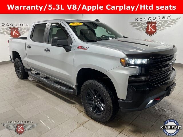 Used 2021 Chevrolet Silverado 1500 LT Trail Boss w/ Bed Protection Package image 1