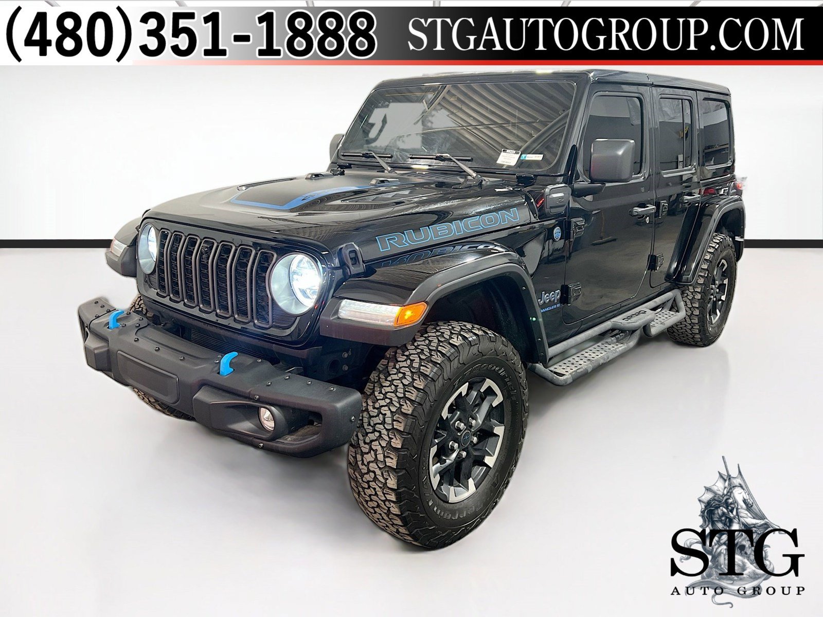 Used 2024 Jeep Wrangler Unlimited Rubicon 4xe AWD/4WD image 1