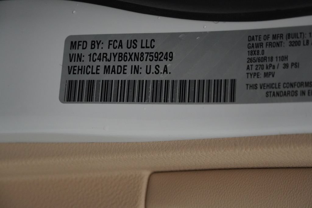 Certified 2022 Jeep Grand Cherokee Limited 4xe w/ Luxury Tech Group II AWD/4WD image 56