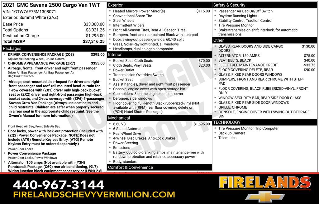 Certified 2021 GMC Savana 2500 w/ Driver Convenience Package video 2