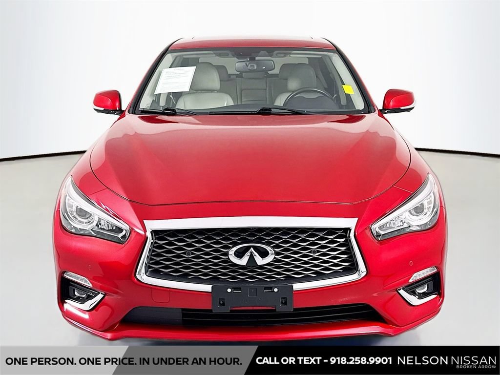 Used 2022 INFINITI Q50 Luxe w/ Cargo Package RWD image 2