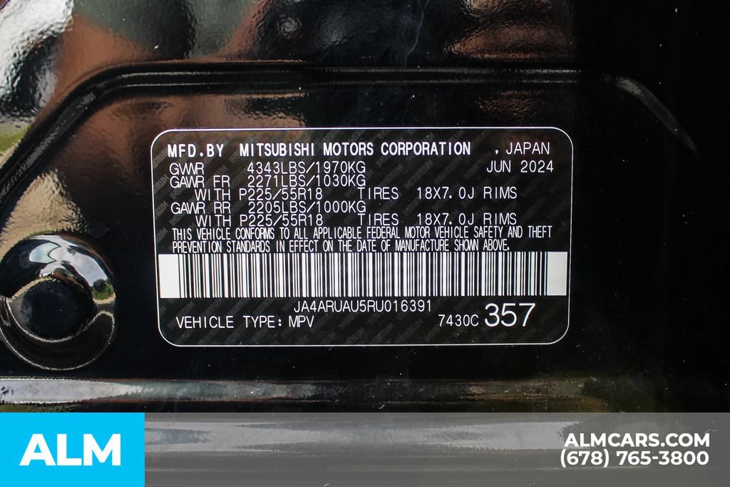Used 2024 Mitsubishi Outlander Sport SE AWD/4WD image 40