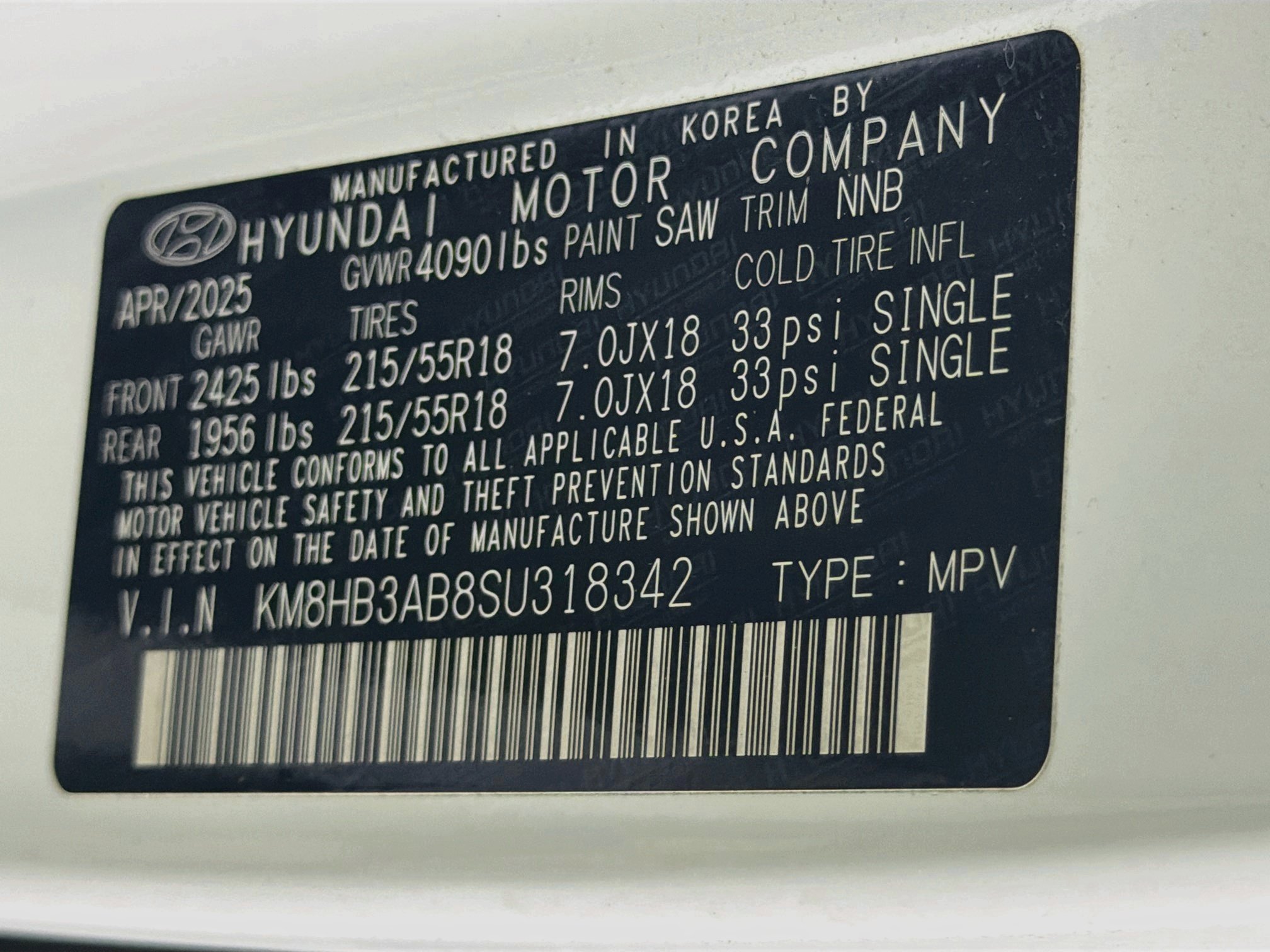Used 2025 Hyundai Kona SEL FWD image 12