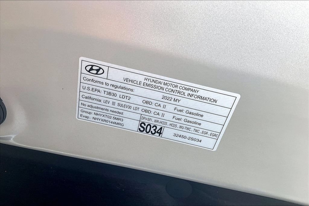 Certified 2022 Hyundai Santa Fe SEL FWD image 34