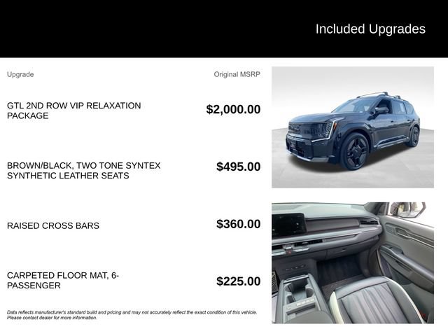Certified 2024 Kia EV9 GT-Line AWD/4WD image 5